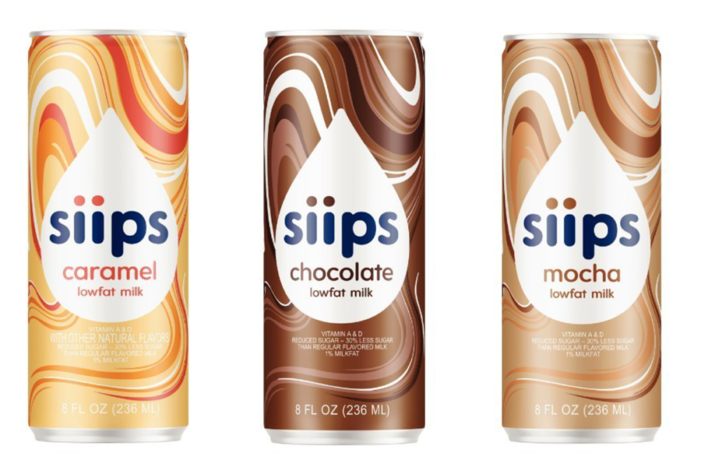 siips canned milks from Kemps
