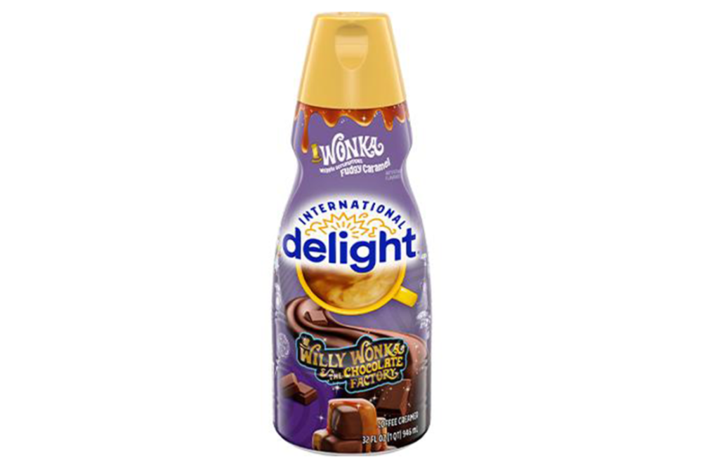 Danone North America has partnered with Warner Bros. Consumer Products to launch a pair of coffee creamers inspired by “Willy Wonka and the Chocolate Factory.