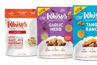 Whisps snacks two new cheesy innovations