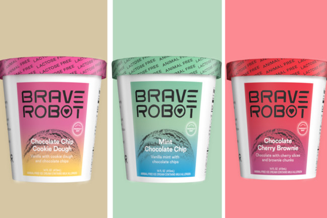 Brave Robot animal-free dairy ice cream