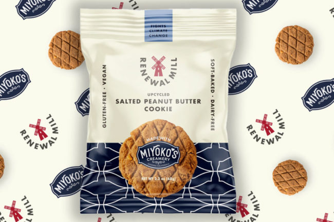 Renewal Mill Miyoko's vegan salted peanut butter cookies