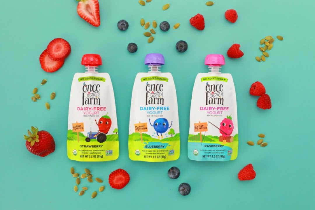 Once Upon a Farm dairy-free smoothies