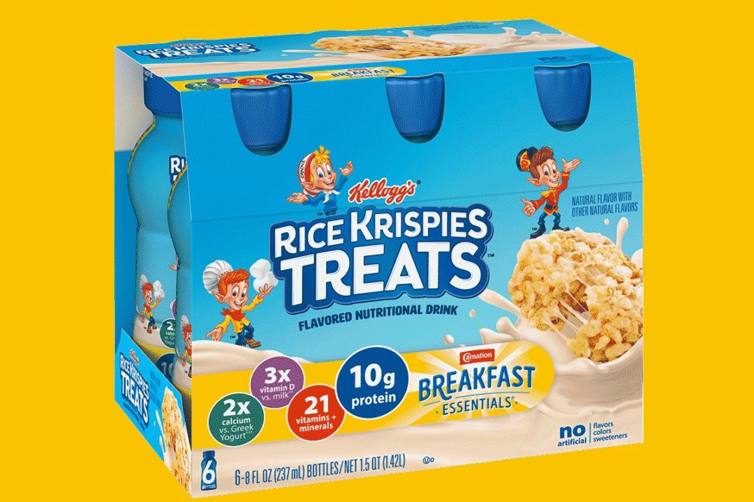 Carnation Breakfast Essentials Kellogg's Rice Krispies Treats