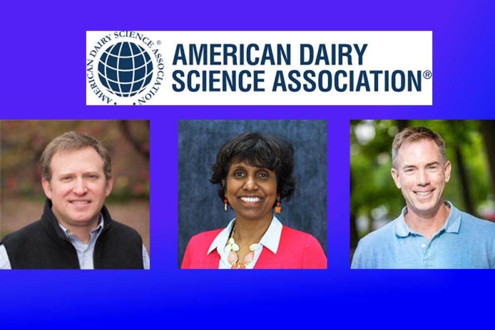 American Dairy Science Association vice president Federico Harte board members Rani Govindasamy Stephen LeBlanc ASDA leadership