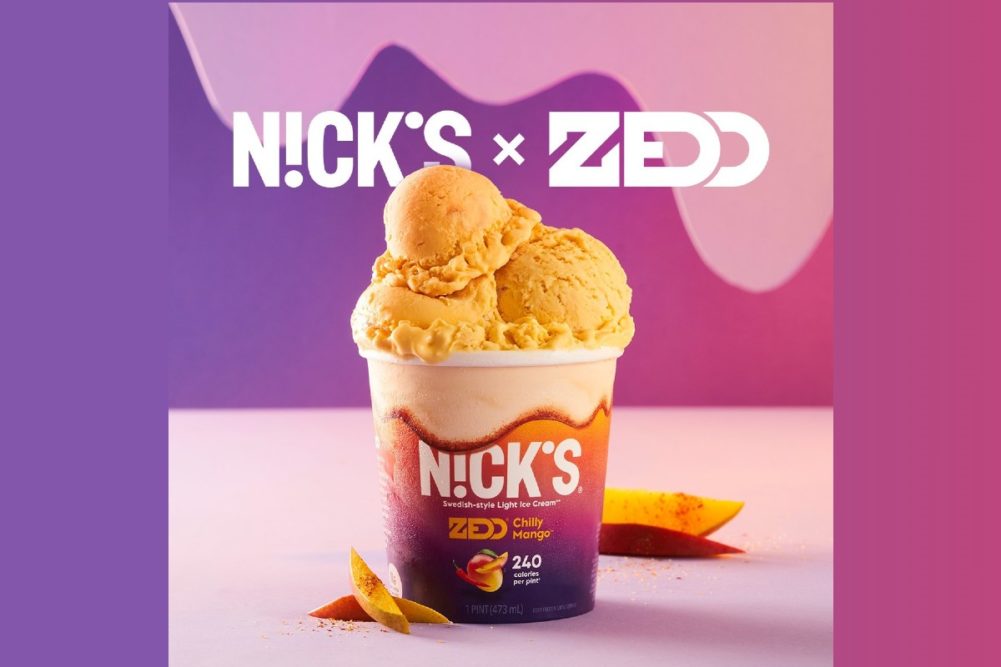 N!CK'S Nicks Zedd Chilly Mango ice cream new flavor Nick's