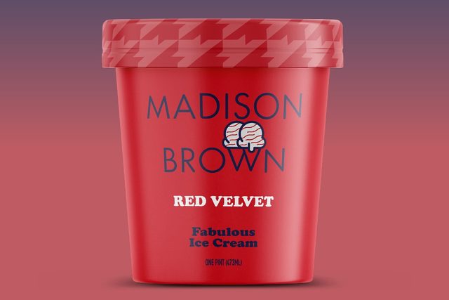 Madison brown ice cream red velvet