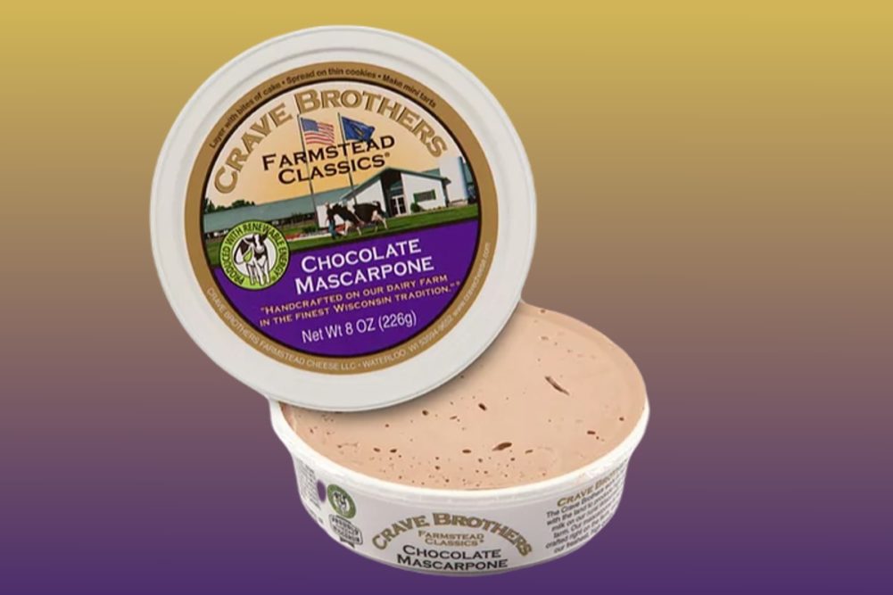Crave Brothers Chocolate Mascarpone Wisconsin State Fair 2022 Grand Master Cheesemaker