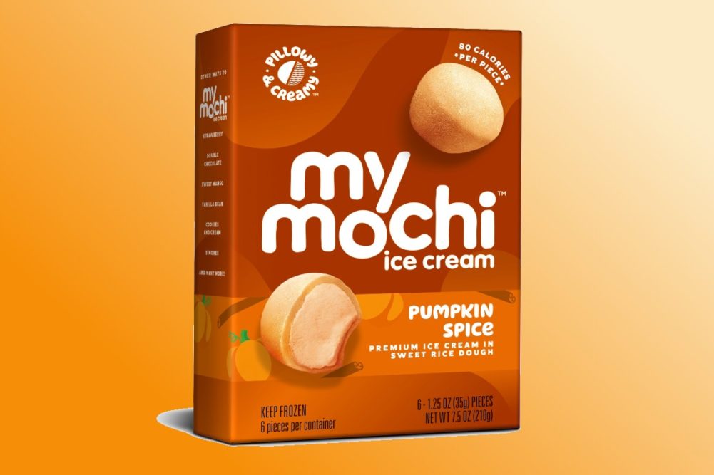 My/Mochi Pumpkin Spice ice cream fall flavors limited time