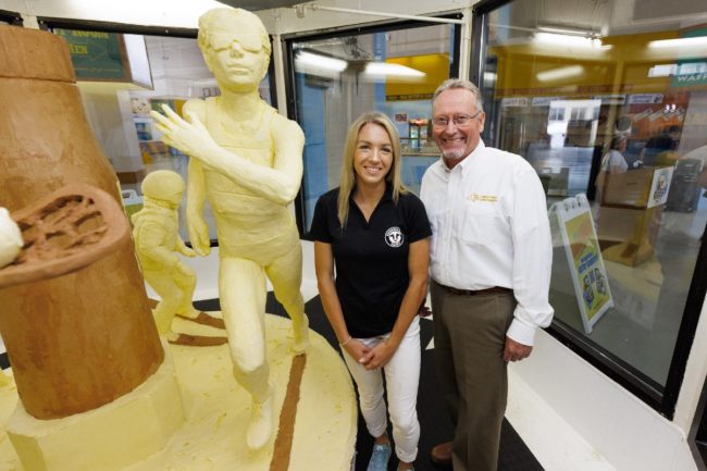American Dairy Association North East annual Butter Sculpture