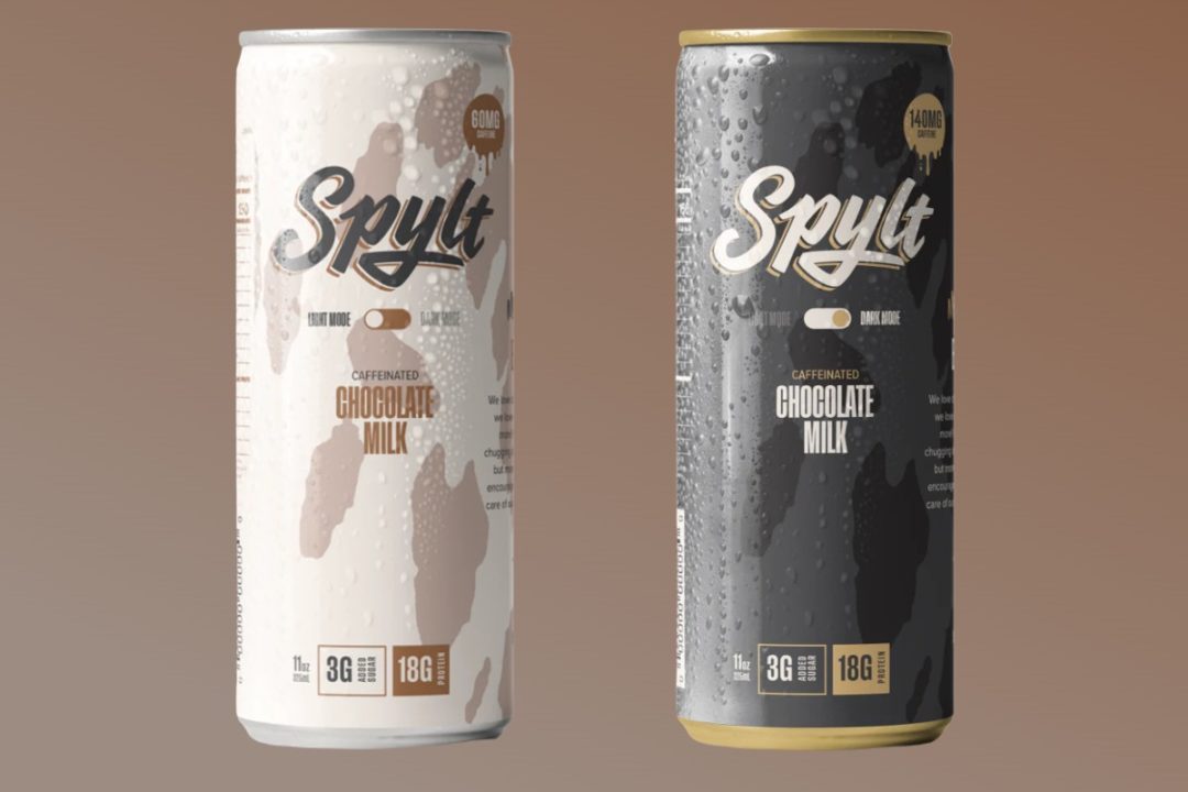 Spylt flavors chocolate milk dark caffeinated light flavors lactose free energy drink chocolate caffeine