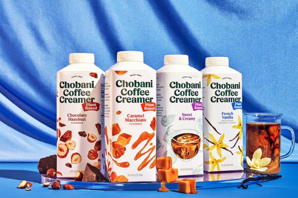 Chobani plant based coffee creamers flavors