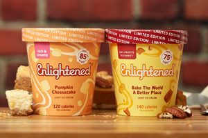 Enlightened limited edition flavors fall seasonal pumpkin cheesecake pecan pie Diversify Dietetics nutrition racial and ethnic diversity