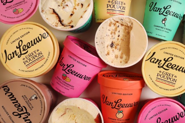 Van Leeuwen x Walmart Summer Grey Poupon formulations mashups innovators formulators ice cream