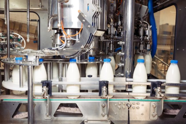 automation processing dairy plant milk CPGs food and beverage packaging processing