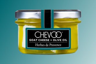 CHEVOO goat cheese olive oil Herbes de Provence Belle Chevre World Cheese Awards