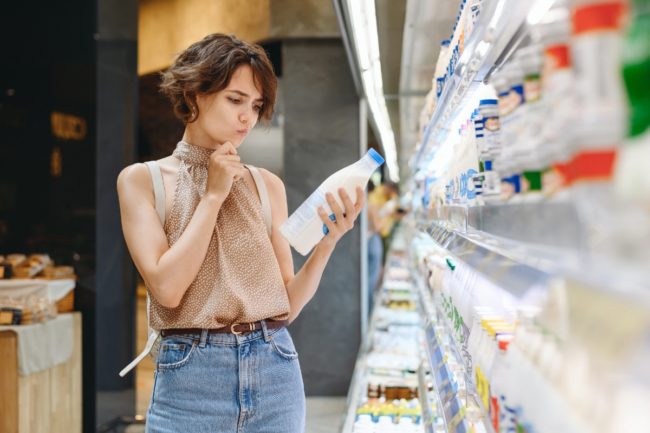 consumers shopping preferences dairy
