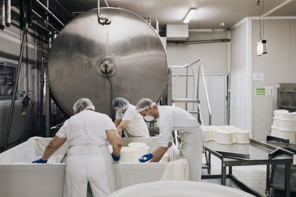 dairy processing plant workers labor