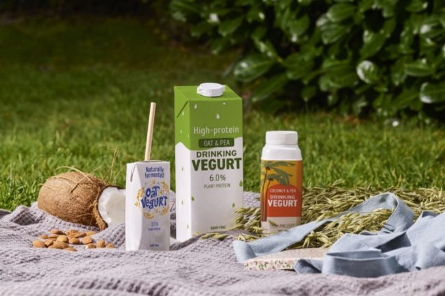 CP Kelco Chr Hansen plant based vegurts yogurts oat soy pea coconut almond