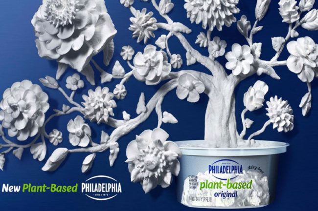 Philadelphia cream cheese plant based launch new products flavors