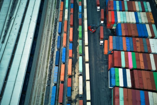 railroad rail supply chain shipping distribution