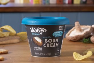 Violife vegan sour cream dairy alternative non-dairy