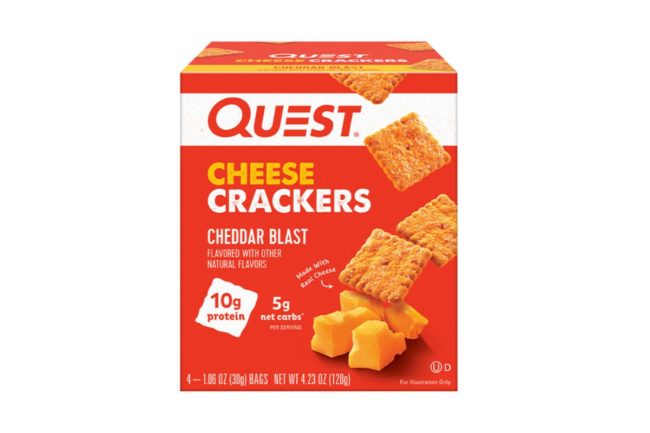 Quest protein cheese crackers The Simply Good Foods Co protein products