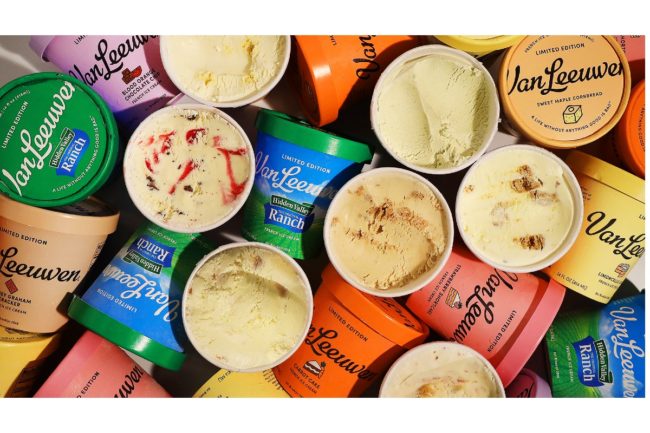 Van Leeuwen spring flavors 2023 Hidden Valley Ranch ice cream Walmart new ice cream flavors