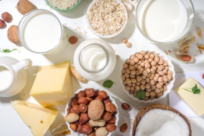 plant based dairy alternatives cheese milk vegan non-dairy