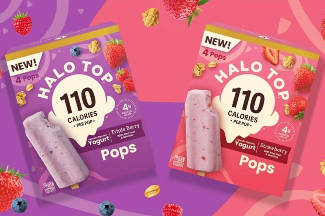 Halo Top yogurt pops skyr style flavors new products