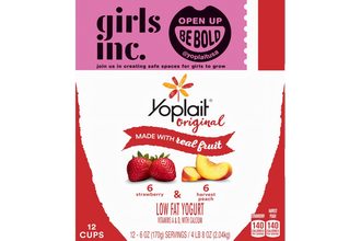 Yoplait x Girls Inc. partnership campaign yogurt women dairy
