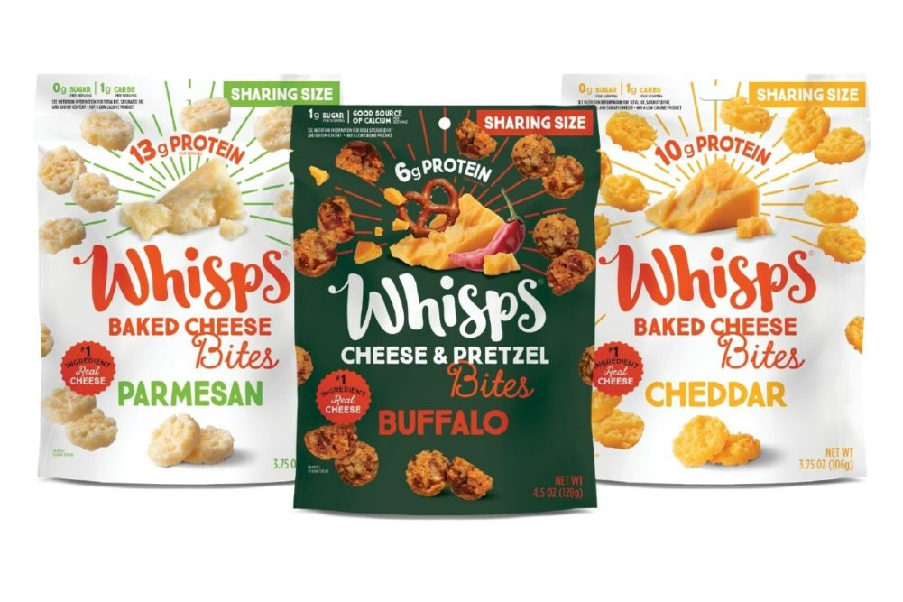 Whisps Baked Cheese Bites new flavors new products