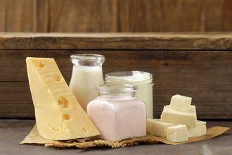 organic dairy products yogurt cheese milk