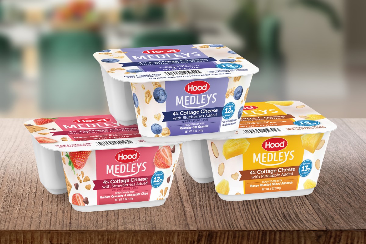 Hood cottage cheese medleys snacks new