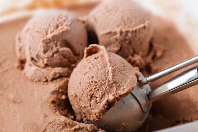 ice cream chocolate dairy