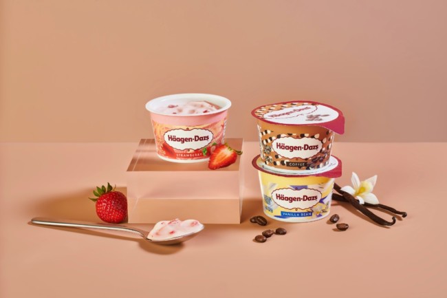 Häagen-Dazs Cultured Crème yogurt new products flavors General Mills