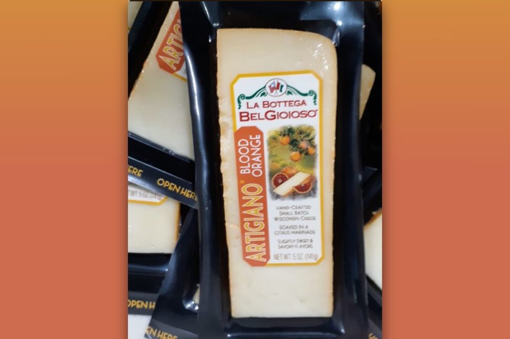 BelGioioso Artigiano blood orange cheese new flavor