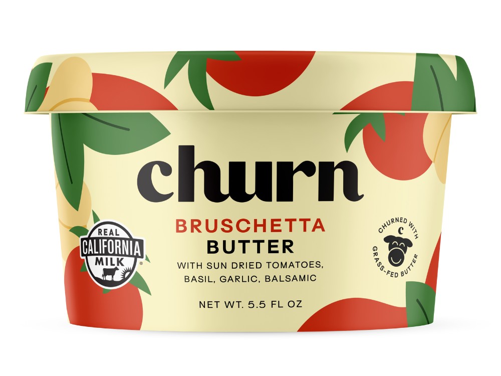 Churn Bruschetta flavor crafted butter