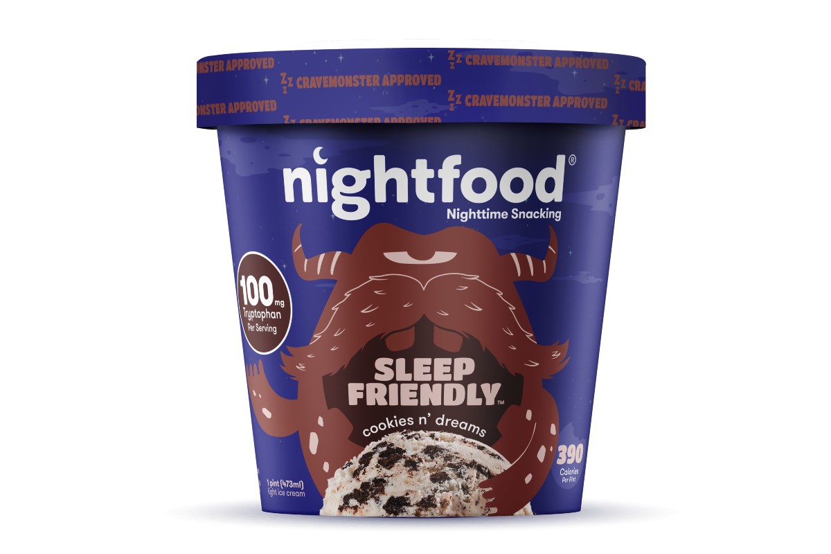 Nightfood Cookies N Dreams ice cream sleep aid