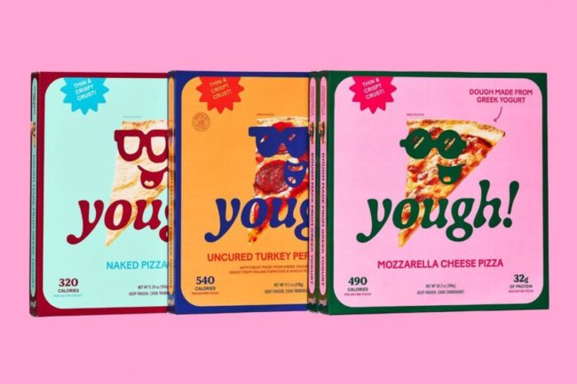 Yough frozen pizza dough made with yogurt launch dairy ingredients