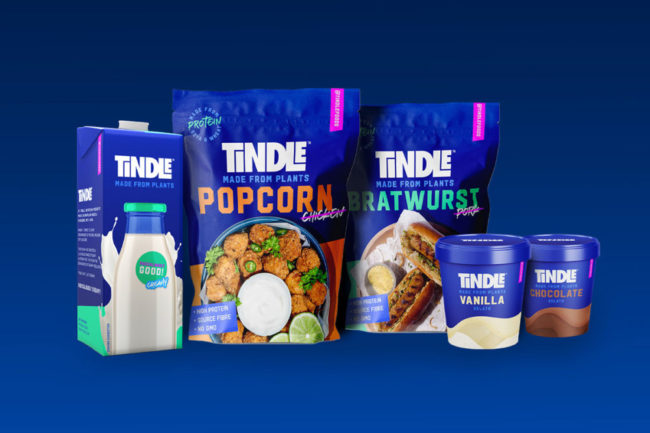 Tindle products plant based alternative dairy