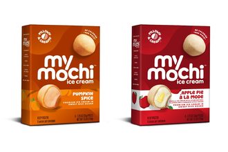 MyMochi fall flavors ice cream pumpkin apple pie My/Mochi Pumpkin Spice Apple Pie á La Mode seasonal limited time