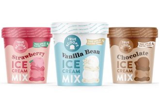 True Scoops ice cream mixes at home flavors dairy dessert