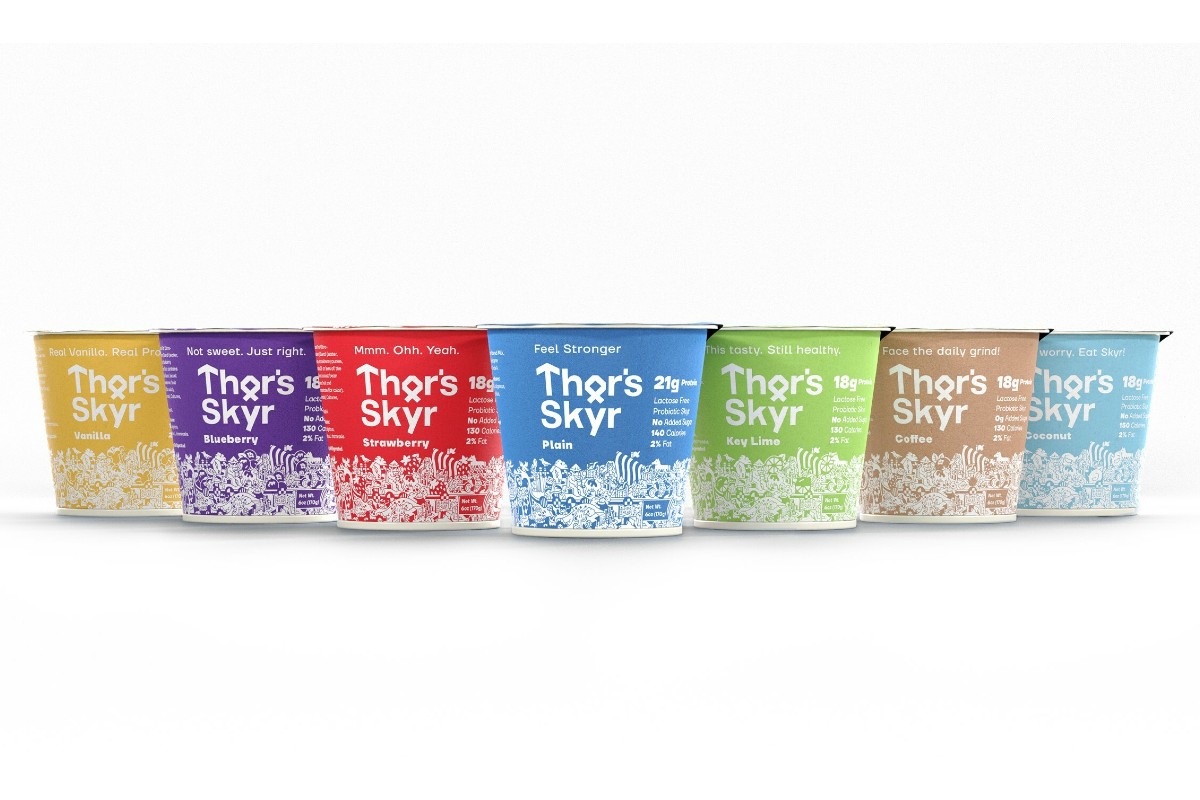 Thor's Skyr flavors lactose-free new products dairy