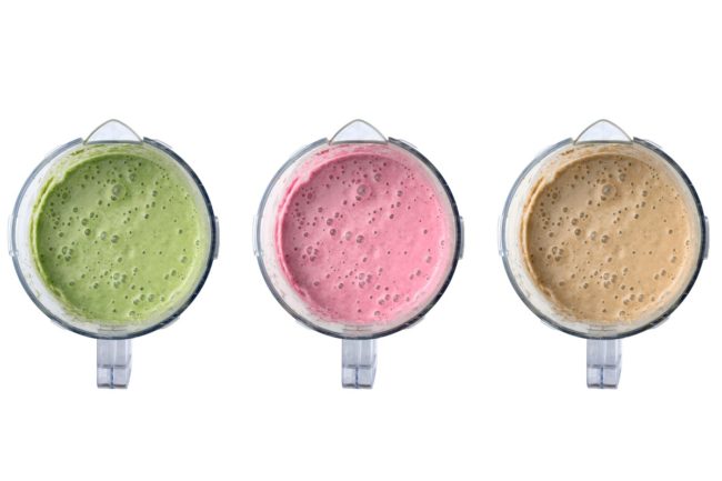 smoothies shakes dairy flavors colors ingredients