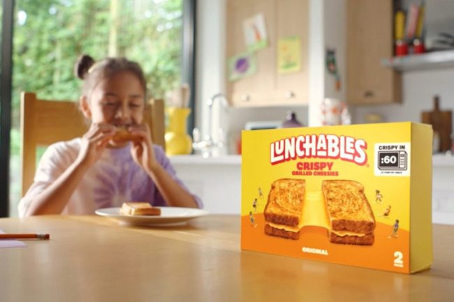 Lunchables grilled cheese dairy microwave Kraft Heinz Grilled Cheesies dairy snacks new products