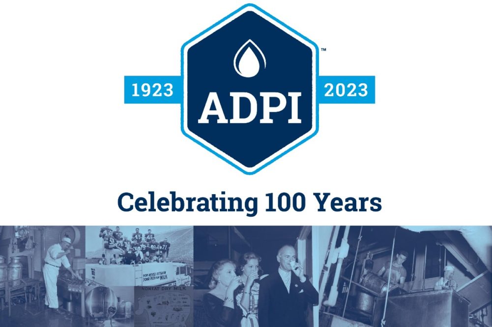ADPI 100 years dairy ingredients association American Dairy Products Institute