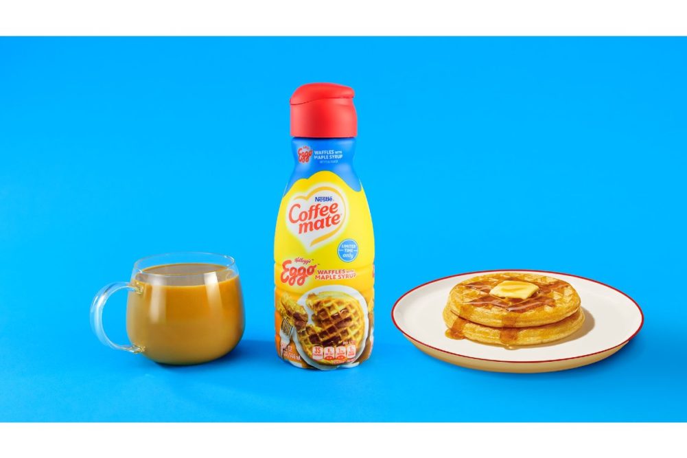 Coffe mate Eggo waffles maple syrup creamer new flavor dairy limited time