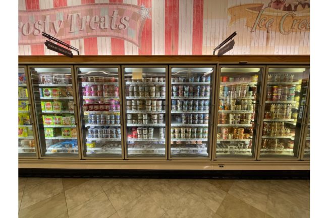 ice cream dairy aisle frozen shopping flavors formulations