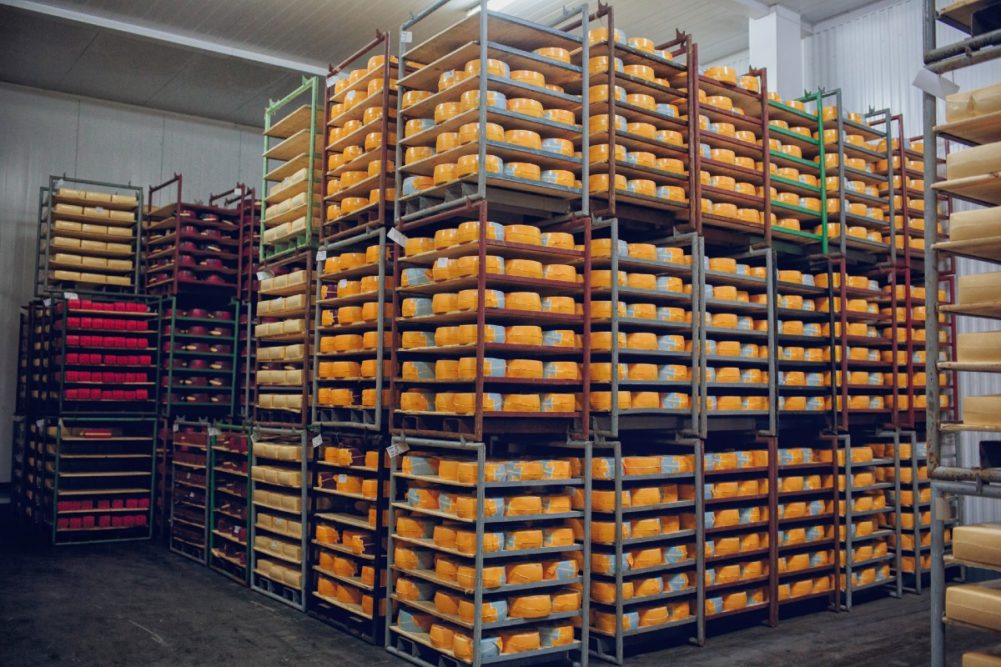 cheese shipping dairy facility plant processing supply chain
