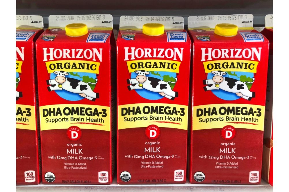 Horizon Organic milk dairy